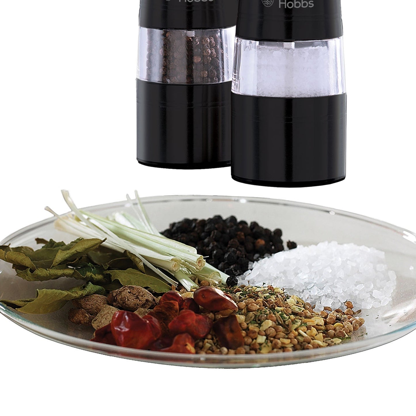 Salt&Pepparkvarn Keramisk Stålverk svart stål