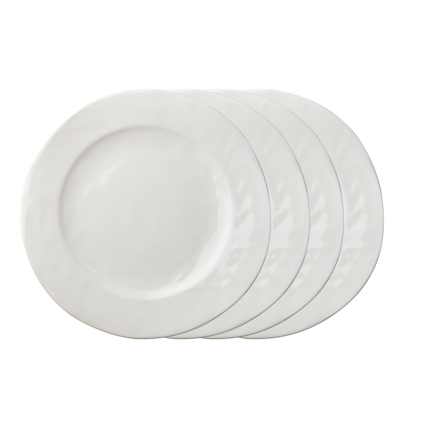 AMELIA Tallrik, Vit Ø37 cm 4-pack