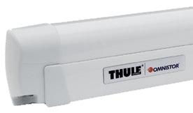 Thule/Omnistor 8000 5,03x2,75 m, färg 31, vit box med vev, vikt 48,2 kg
