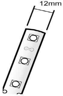 Flexibel lysdiodlist - 4,0 m.