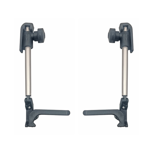 FÖNSTERHÅLLARE MED SKRUV PAR 295/475 MM SVART