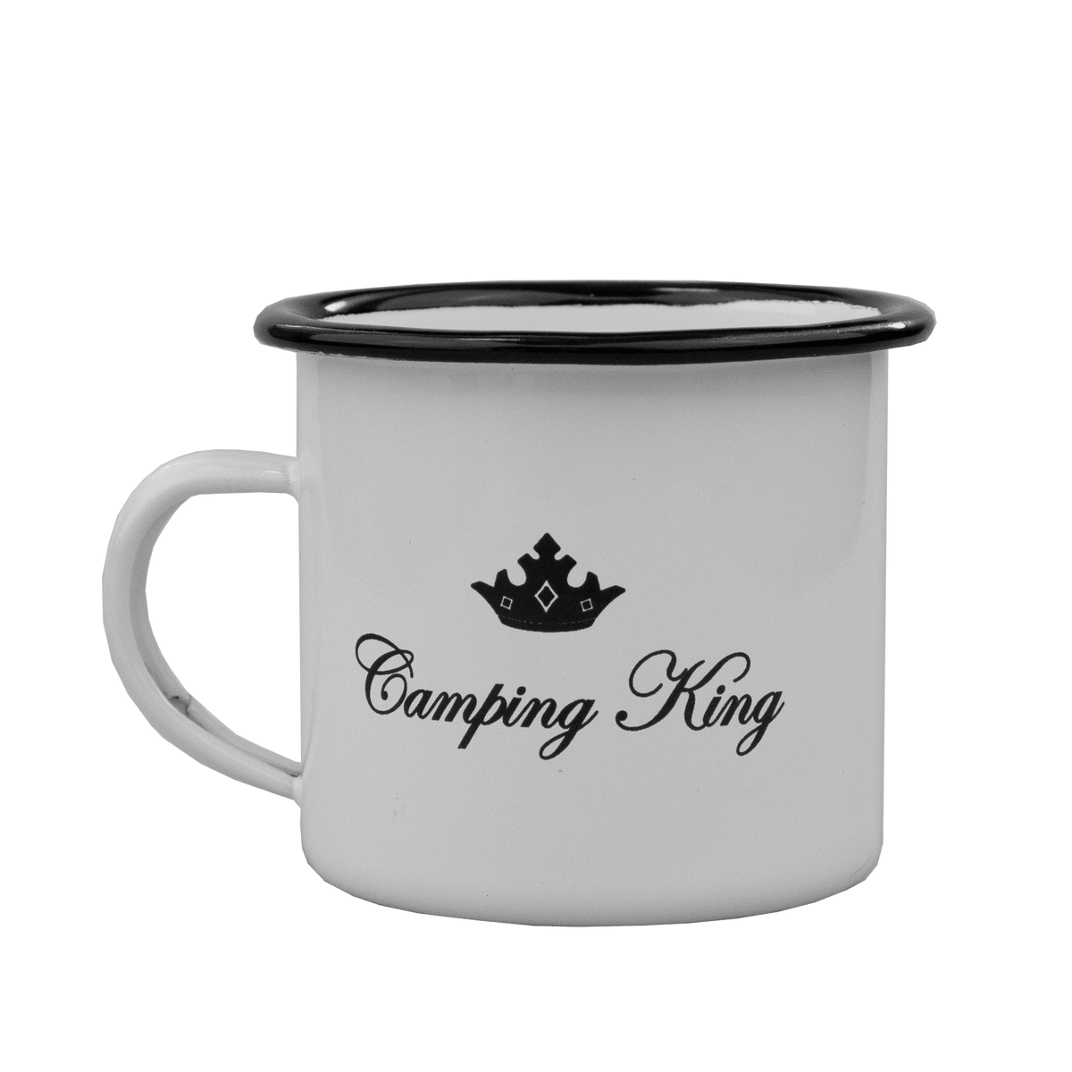 Royal Camping King plåtmugg.