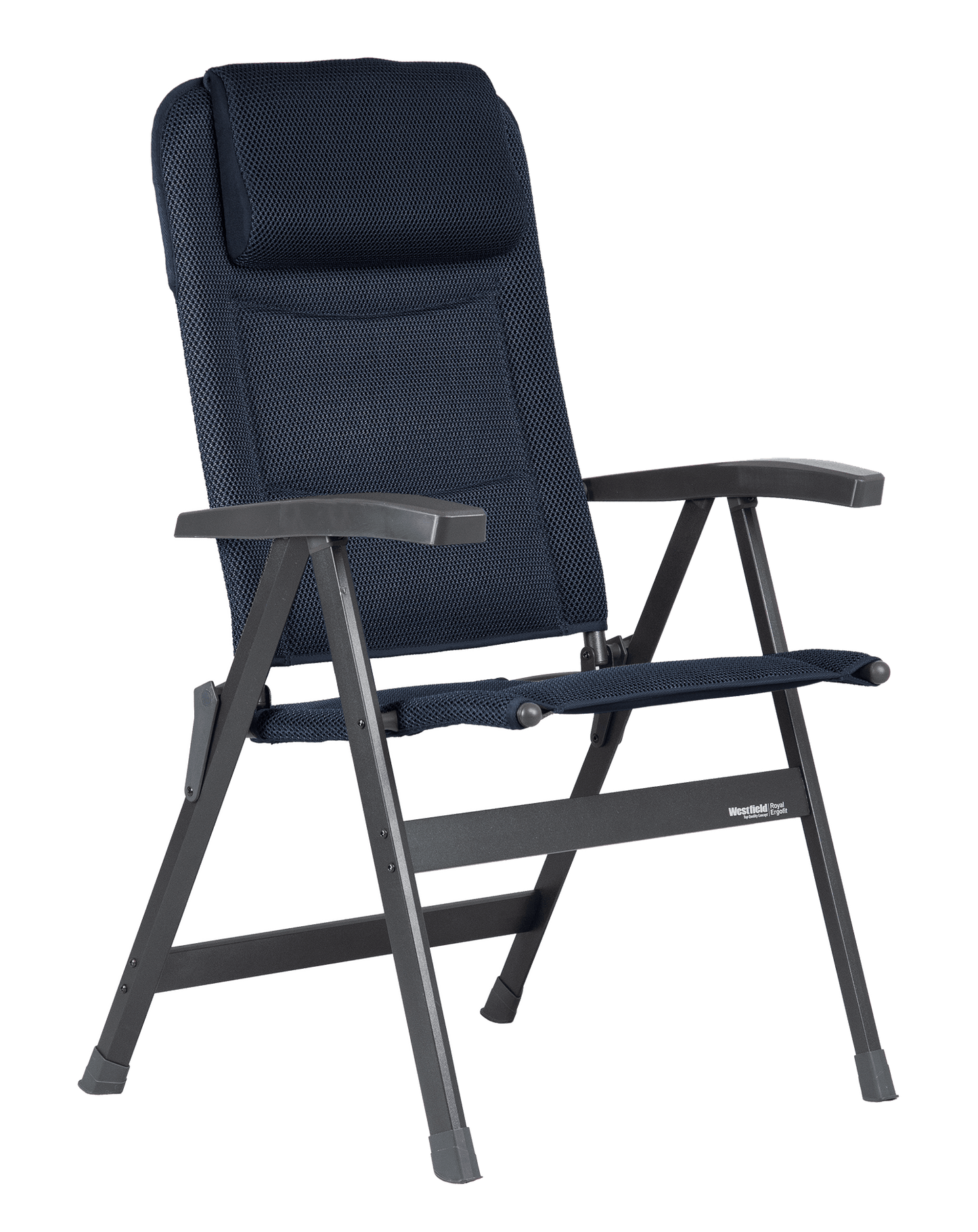 Royal Ergofit campingstol. Mörkblå (NB).