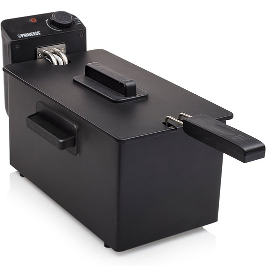 Princess Fritös 3l 182727 Rostfritt stål Svart