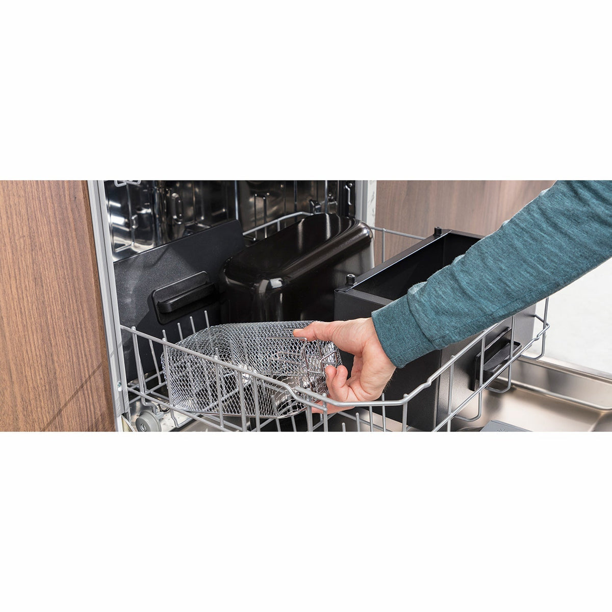 Princess Fritös 3l 182727 Rostfritt stål Svart