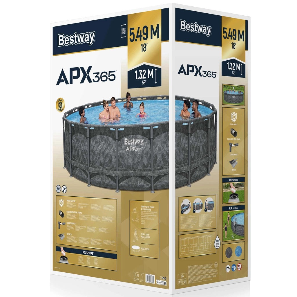 APX 365 Round Pool Set 5,49m x 1,32m